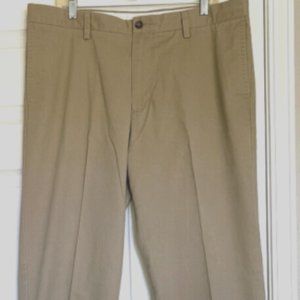 Dockers Workday Khaki Pants Mens 38x34 Flat Front Straight Leg Stretch Chinos